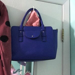 Blue purse